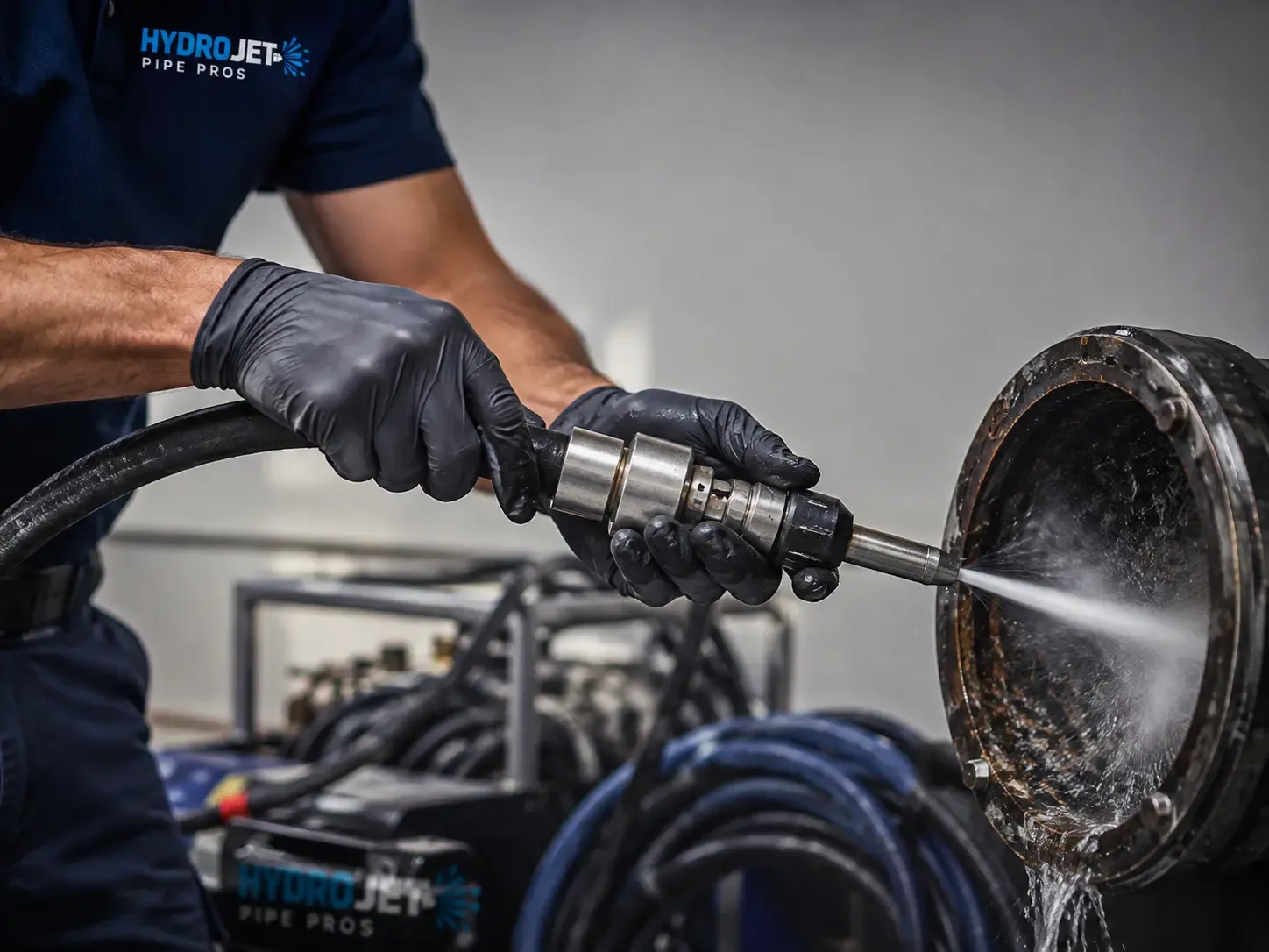 Hydro Jet Pipe Descaling in Halfway, OR